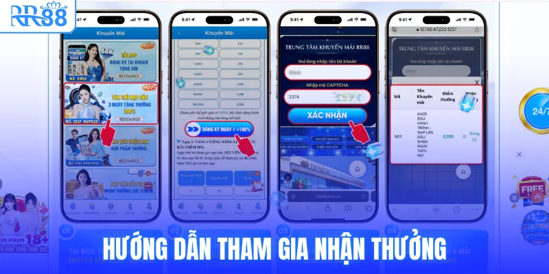 Hướng dẫn tham gia nhận thưởng